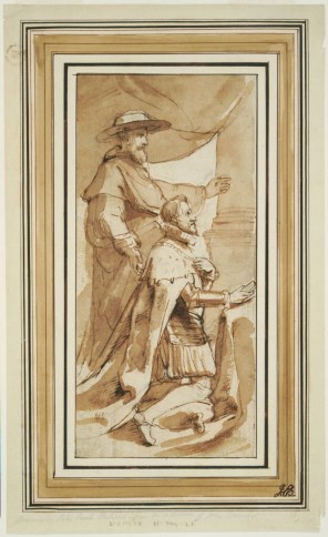 알베르토 대공과 그의 수호성인인 루뱅의 성 알베르토_by Peter Paul Rubens_in Philadelphia Museum of Art.jpg